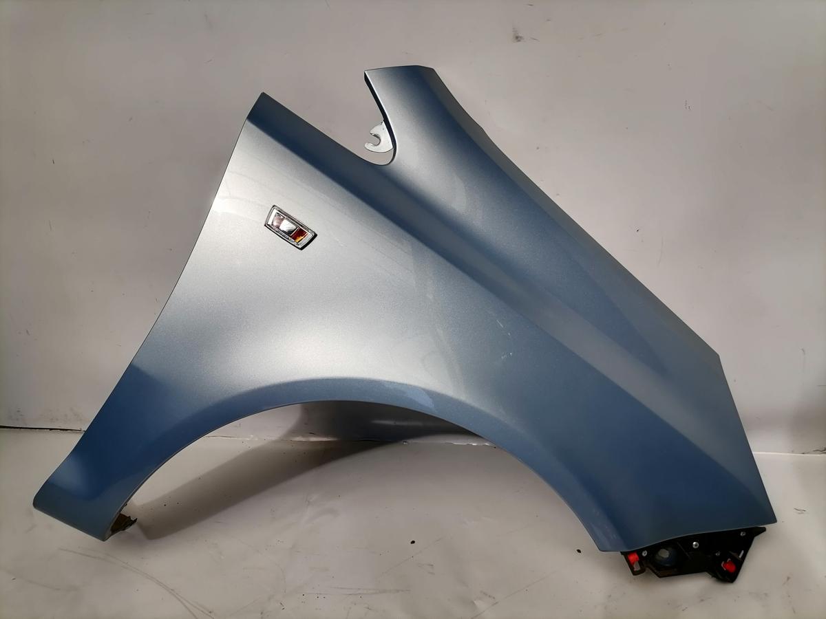 Opel Corsa D original Kotfl&uuml;gel vorn rechts Z21C Aeroblau Metallic Bj.2007